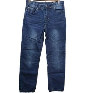Buffalo David Bitton Kids Jeans Dark‎ Wash Skinny Fit Denim Pants Size M